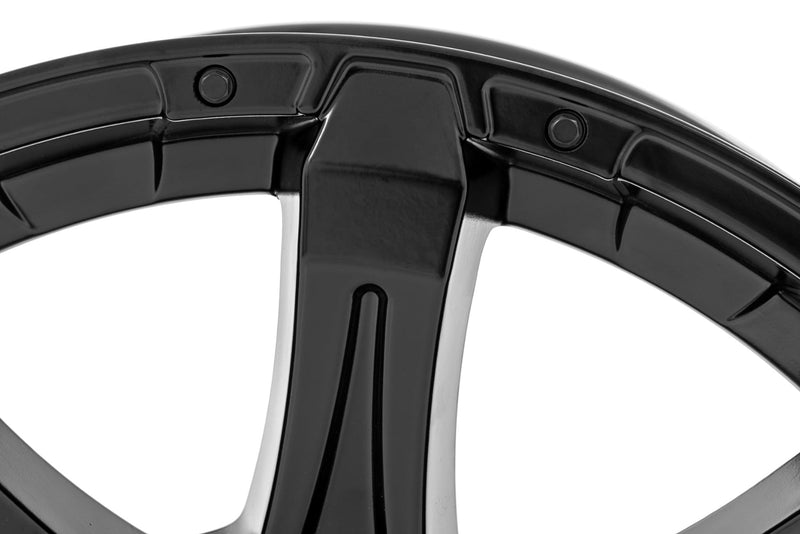ラフカントリー 81 Series ホイール 1ピース セミグロスブラック 20x9 8x6.5 オフセット0mm