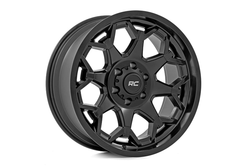 ラフカントリー 80 Series ホイール ワンピース セミグロスブラック 20x9 / 8x165 / 0mm