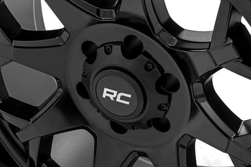 ラフカントリー 80 Series ホイール ワンピース セミグロスブラック 20x9 / 8x165 / 0mm