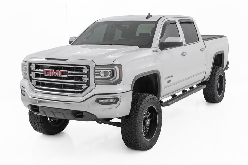 ラフカントリー マルチカラーLEDランニングボード クルーキャブ シボレー/GMC 1500/2500HD/3500HD (2007-2019)