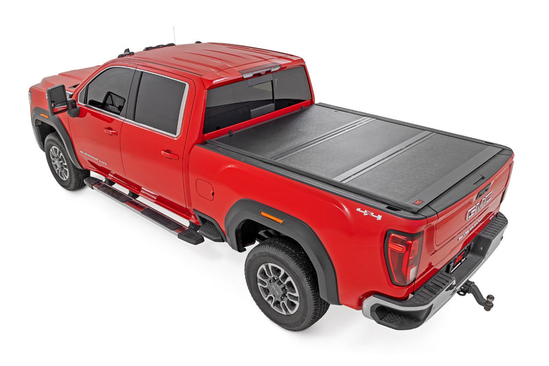 ラフカントリー ハードロープロファイル トノーカバー 6'9" ベッド レールキャップ付 シボレー/GMC 2500HD/3500HD 2020-2026
