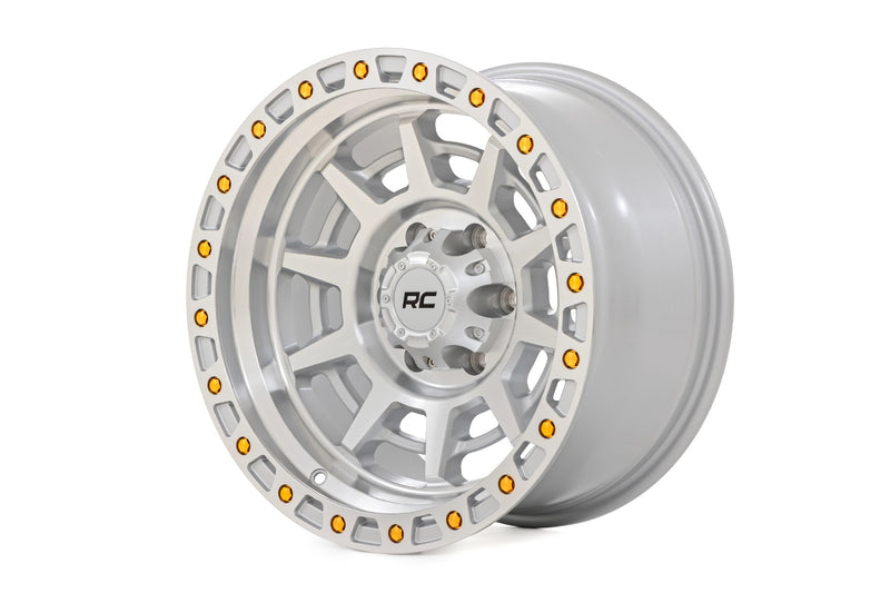 ラフカントリー 85 Series ホイール シミュレートビードロック フルマシン 17x9 / 8x6.5 / +0