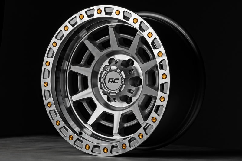 ラフカントリー 85 Series ホイール シミュレートビードロック フルマシン 17x9 / 8x6.5 / +0