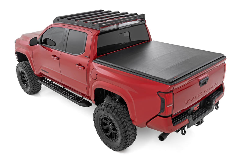 ラフカントリー RPT2 ランニングボード ダブルキャブ ブラック トヨタ タコマ 2WD/4WD 2024-2026