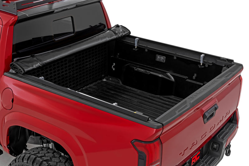 ラフカントリー ソフトロールアップベッドカバー トヨタ タコマ 2WD/4WD 2024-2026 5フィートベッド用
