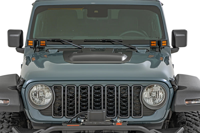 ラフカントリー フードスクープ ジープ ラングラー JL / グラジエーター JT 4WD (2019-2026)