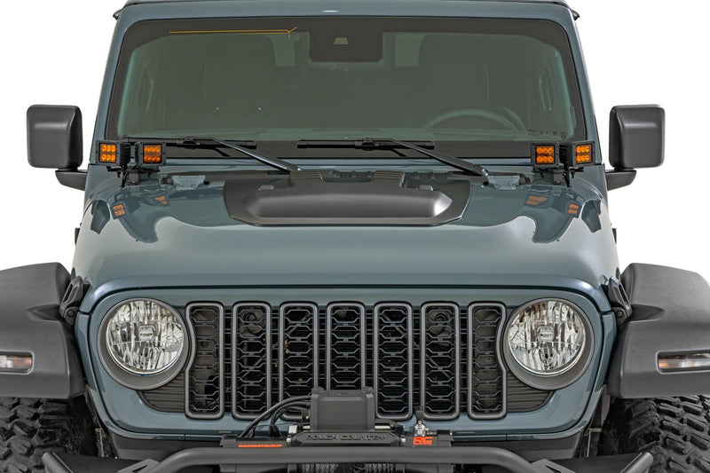 ラフカントリー フードスクープ ジープ ラングラー JL / グラジエーター JT 4WD (2019-2026)