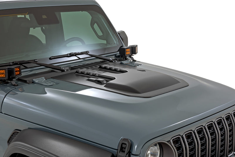 ラフカントリー フードスクープ ジープ ラングラー JL / グラジエーター JT 4WD (2019-2026)