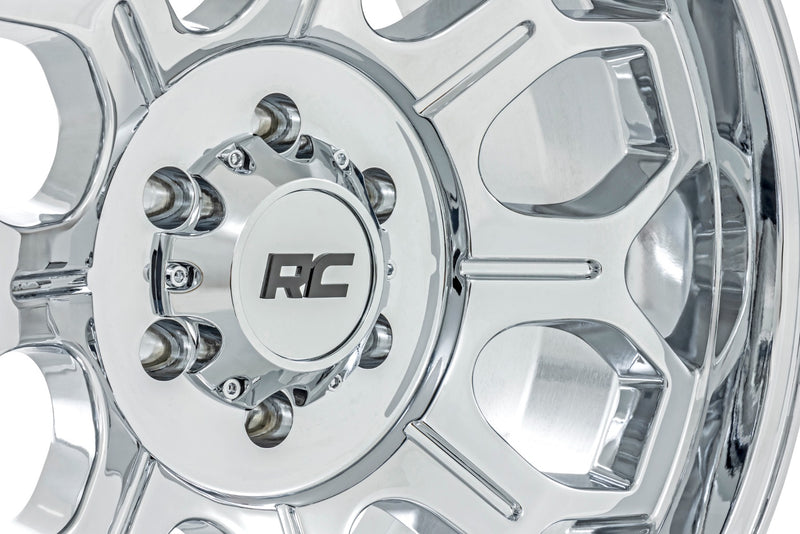 ラフカントリー 77 Series ホイール ワンピース クローム 22x12 8x6.5 -44mm