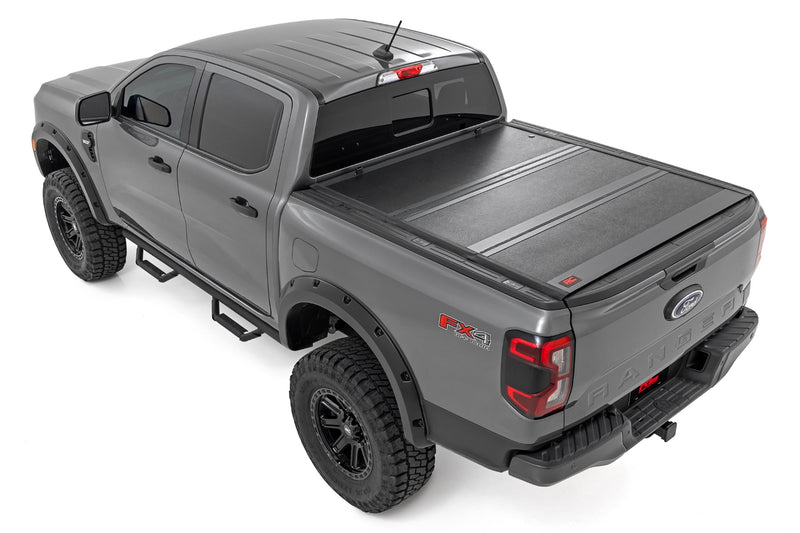 ラフカントリー ハード ロープロファイルベッドカバー 5フィートベッド フォード Ranger 2WD/4WD 2019-2023