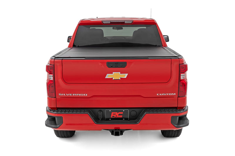 ラフカントリー ハードロールアップベッドカバー | シボレー シルバラード 1500 / GMC シエラ 1500 (2019-2026)