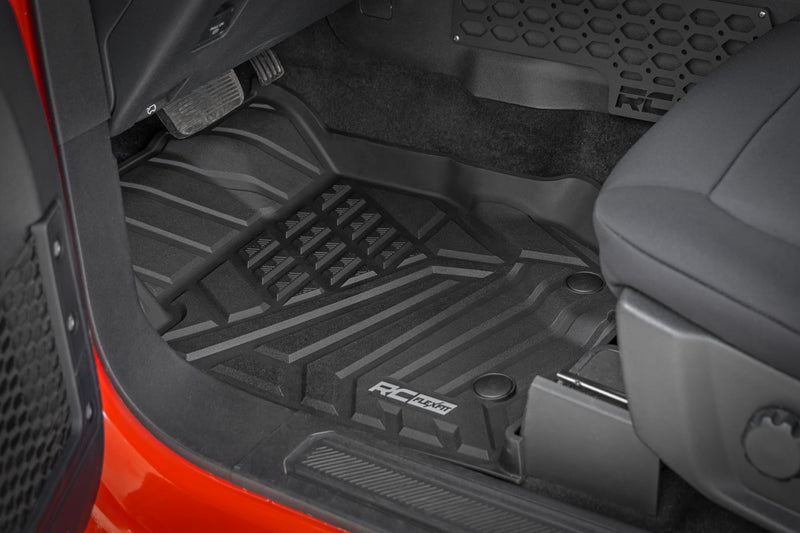 ラフカントリー Flex-Fit フロアマット フロント&リアセット フォード ブロンコ 4WD (2021-2026)
