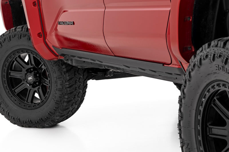 ラフカントリー Trail Cladding ロッカーガードプレート トヨタ タコマ 2WD/4WD 2024-2026
