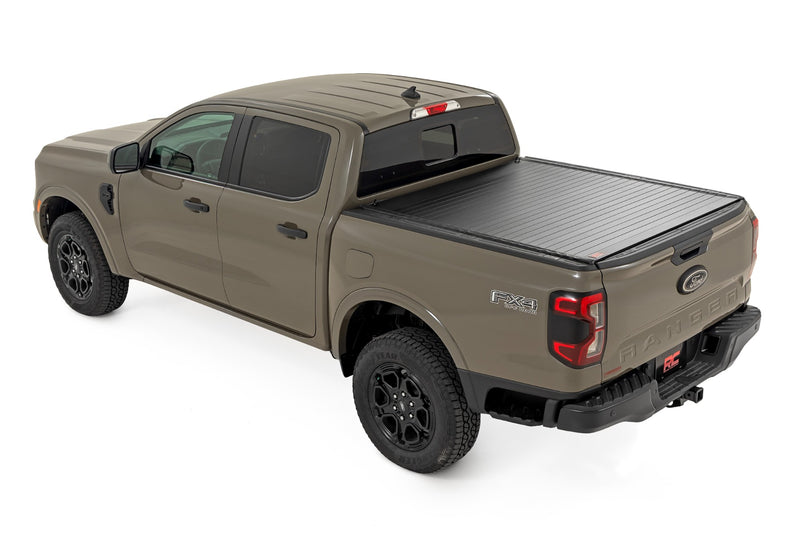 ラフカントリー ハードロールアップ トノーカバー | 5フィート荷台 | フォード Ranger 2WD/4WD (2024-2025)