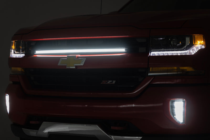 ラフカントリー グリルマウント LEDライトキット 30インチ DRL シボレー シルバラード 1500 (2016-2018)