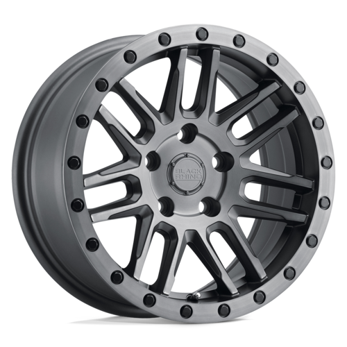 ブラックライノ ARCHES 15X7 5X114.3 オフセット+15 ブラッシュドガンメタルブラック