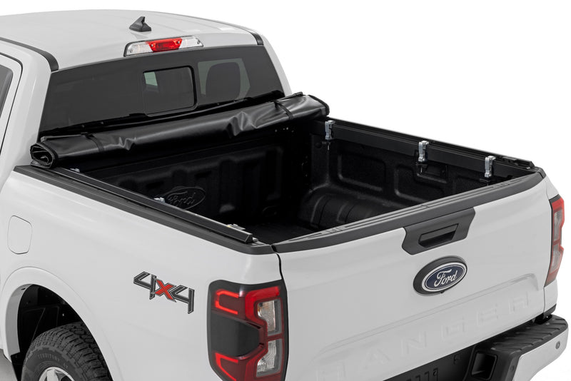 ラフカントリー ソフトロールアップ荷台カバー | 5フィートベッド | フォード Ranger 2WD/4WD 2024-2025