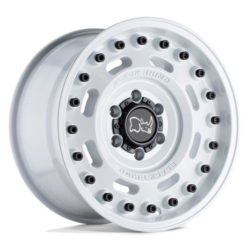 ブラックライノ AXLE BR ホイール 17×9.5 6×139.7 オフセット-18 グロスホワイト