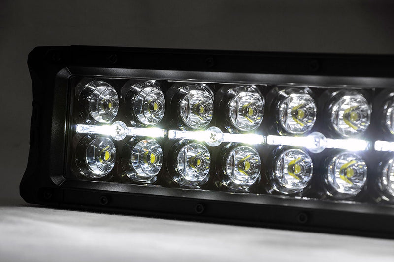ラフカントリー 30インチ カーブド デュアルロー CREE LEDライトバー ブラック クールホワイトDRL