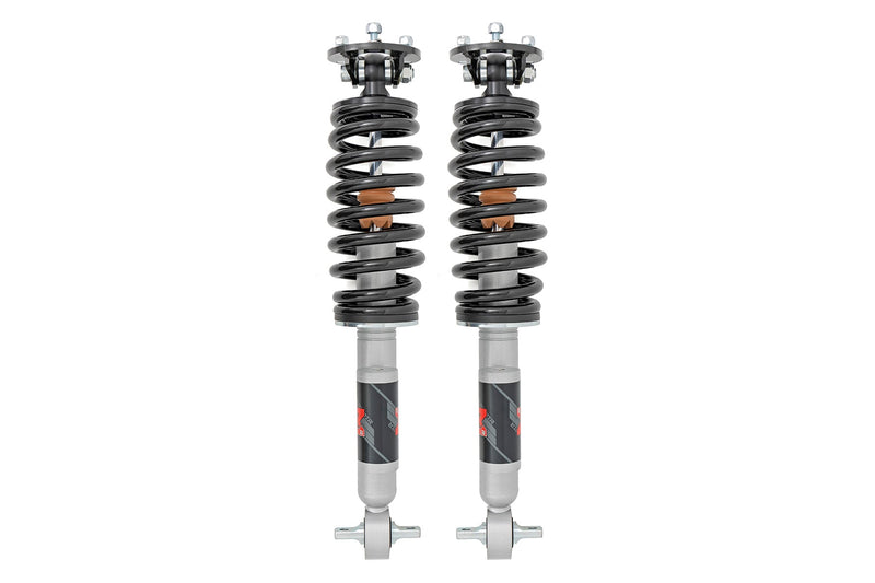 ラフカントリー M1R Reservoir ロード済みストラット フロント 5インチ フォード ブロンコ (2021-2026) 調整式ライドハイト