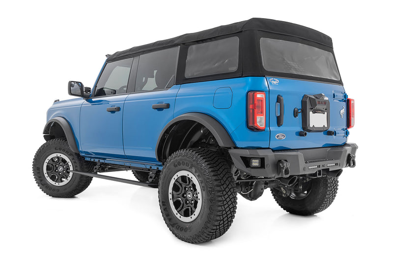 ラフカントリー パワーランニングボード デュアルモーター 4ドア フォード ブロンコ 4WD (2021-2026)