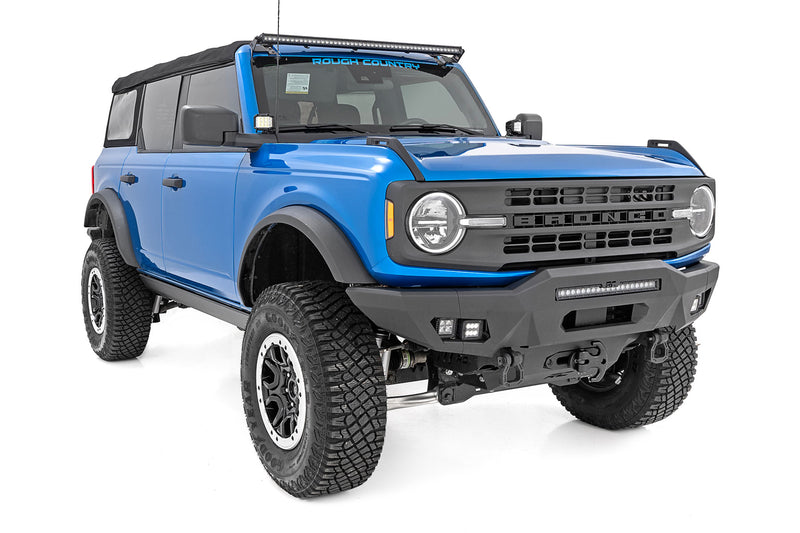 ラフカントリー パワーランニングボード デュアルモーター 4ドア フォード ブロンコ 4WD (2021-2026)