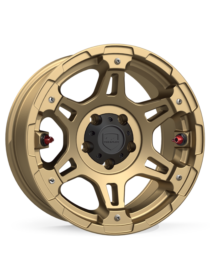 テラフレックス Nomad Split Spoke オフロードホイール 5x5 -12mm ブロンズブラック 17x8.5