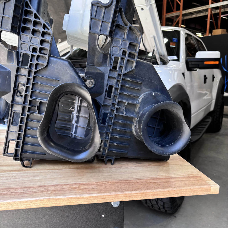 S&B フォード F-150 3.5L EcoBoost/3.7L/5.0L/6.2L 純正交換エアフィルター & ハイフロー フェンダーインレットキット 2011-2014