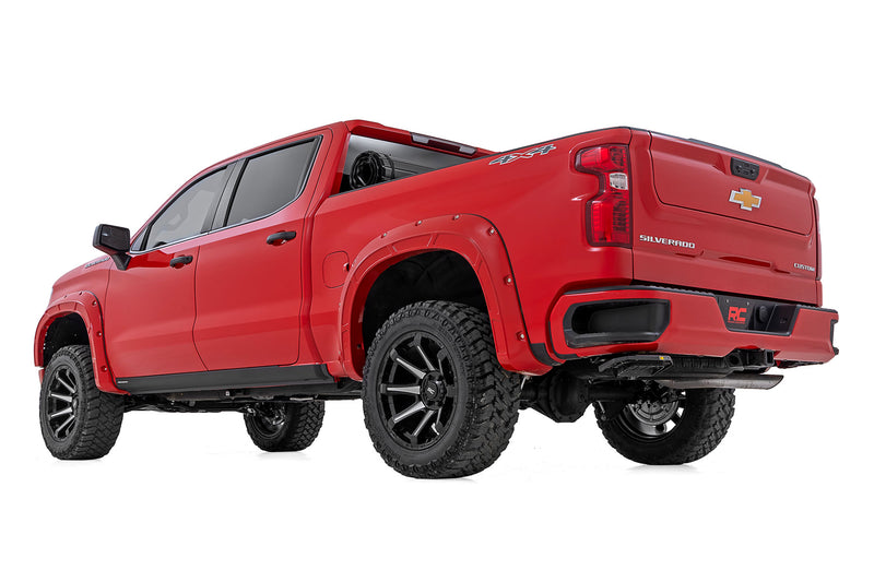 ラフカントリー Trail Cladding ロッカーシルプレート シボレー シルバラード 1500 2WD/4WD 2019-2026