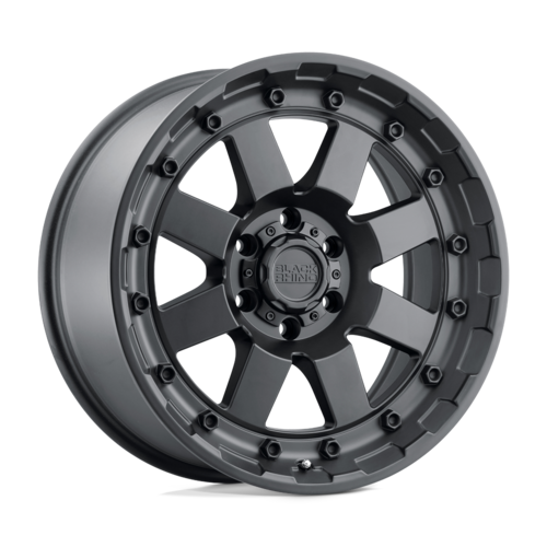 ブラックライノ CLEGHORN 17×8.5 5×127 オフセット -18 センターボア 71.5 マットブラック