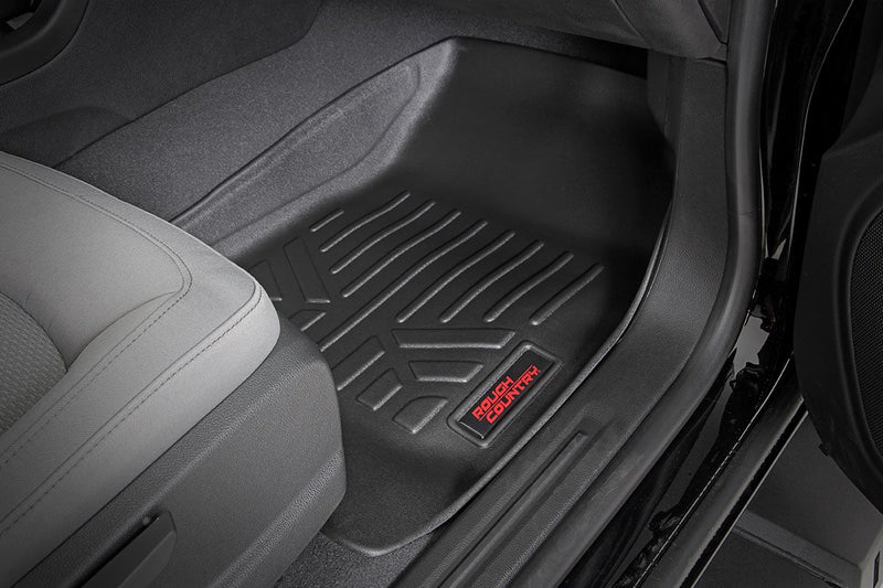 ラフカントリー Floor Armor フロアマット 前後セット クルーキャブ シボレー Colorado / GMC Canyon 2015-2022