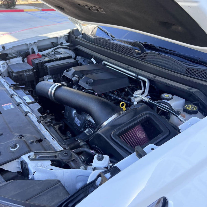 S&B コールドエアインテーク シボレー Colorado / GMC Canyon 2.7L 2023-2026 (Dry Extendable)