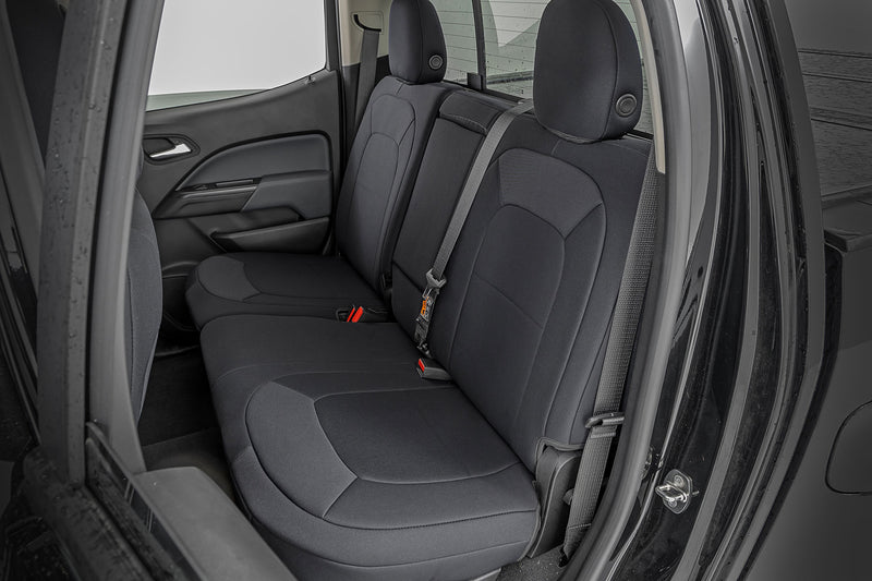 ラフカントリー ネオプレン シートカバー フロントバケット+リアベンチ シボレー Colorado / GMC Canyon 2015-2022
