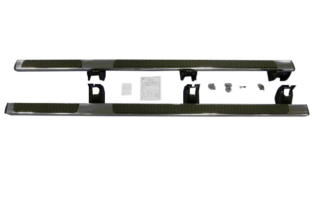 モパー ステンレス ホイールツーホイール チューブラーサイドステップ メガキャブ/6'4"ベッド用 — ラム 2500/3500 2013-2026