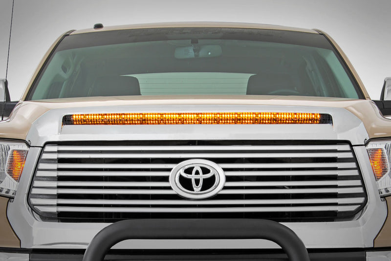 ラフカントリー LEDライトキット フードバルジ 40インチ ホワイト/アンバー トヨタ Tundra (2014-2021)