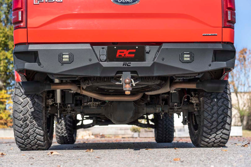 ラフカントリー デュアルキャットバックエキゾーストシステム | フォード F-150 2WD/4WD (2015-2020) スタンダードキャブ除く