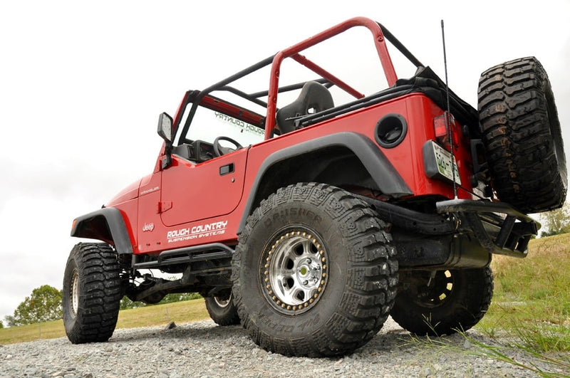 ラフカントリー 4インチ ロングアームリフトキット | Jeep ラングラー TJ 4WD (1997-2006)