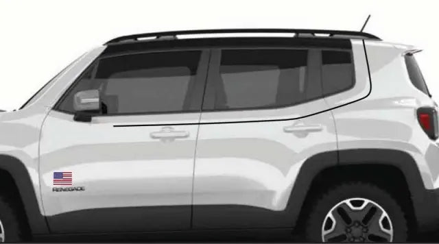 モパー ボディサイドグラフィック — ジープ Renegade 2015-2023