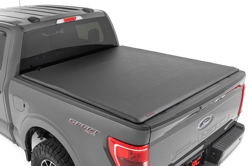 ラフカントリー ソフトロールアップベッドカバー フォード F-150/F-150 Lightning/Raptor (2015-2026)
