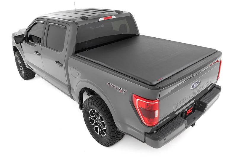 ラフカントリー ソフトロールアップベッドカバー フォード F-150/F-150 Lightning/Raptor (2015-2026)