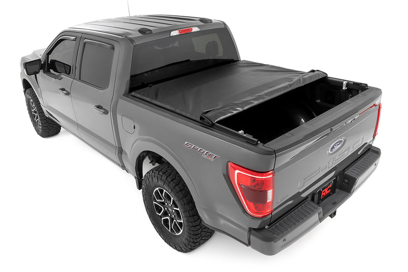 ラフカントリー ソフトロールアップベッドカバー フォード F-150/F-150 Lightning/Raptor (2015-2026)
