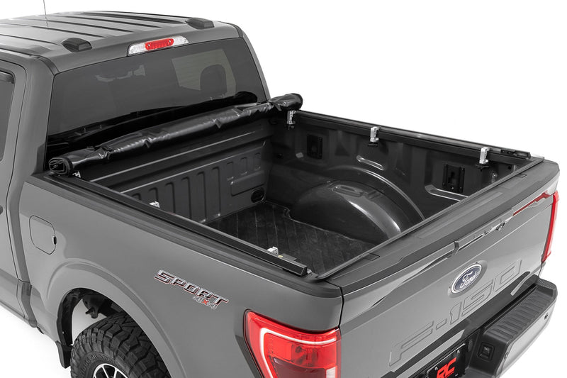 ラフカントリー ソフトロールアップベッドカバー フォード F-150/F-150 Lightning/Raptor (2015-2026)