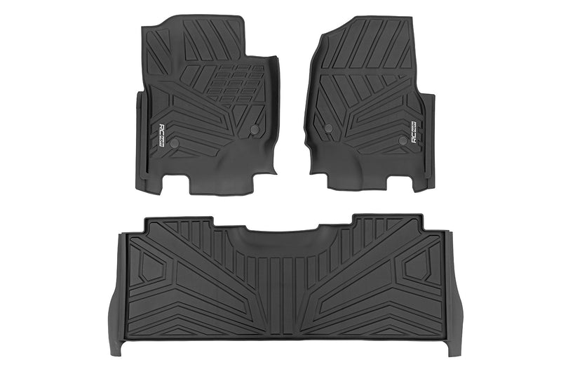 ラフカントリー Flex-Fit フロアマット フォード F-250/F-350 Super Duty 2WD/4WD 2017-2026