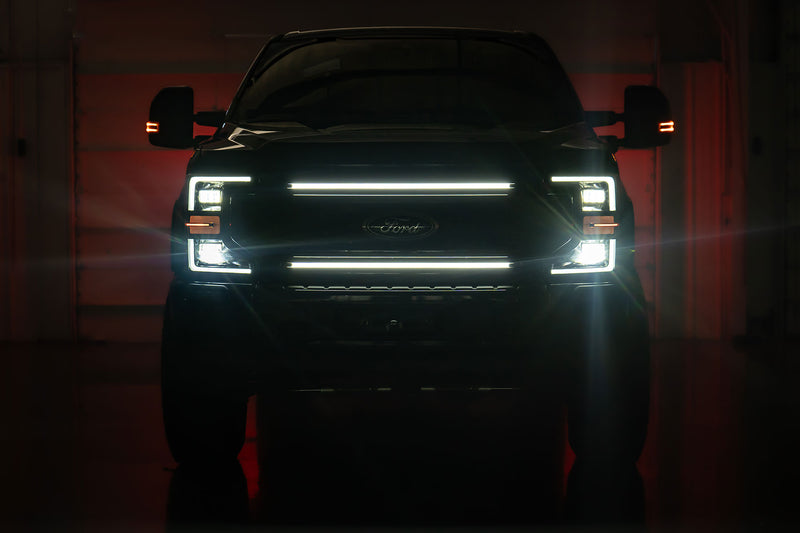 ラフカントリー グリルマウント LEDライトキット 30インチ DRL フォード F-250/F-350 Super Duty (2017-2022)