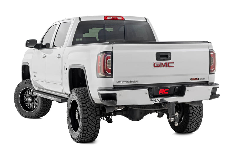 ラフカントリー AC2 ランニングボード アンバー/ホワイトLED クルーキャブ シボレー/GMC 1500 2007-2018