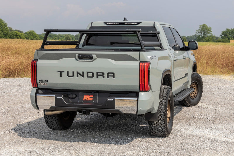 ラフカントリー RPT2 ランニングボード クルーキャブ ブラック トヨタ Tundra 2WD/4WD (2022-2026)