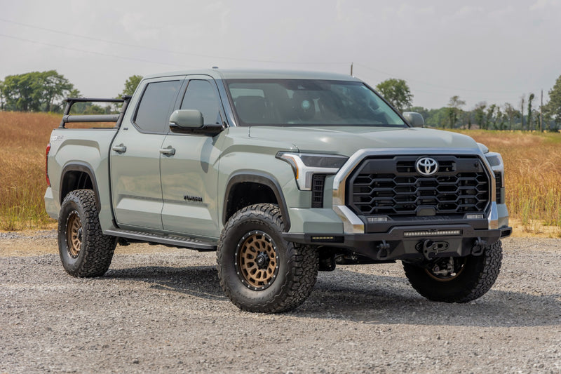 ラフカントリー RPT2 ランニングボード クルーキャブ ブラック トヨタ Tundra 2WD/4WD (2022-2026)