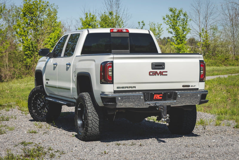 ラフカントリー AC2 ランニングボード アンバー/ホワイトLED クルーキャブ シボレー/GMC 1500 2007-2018