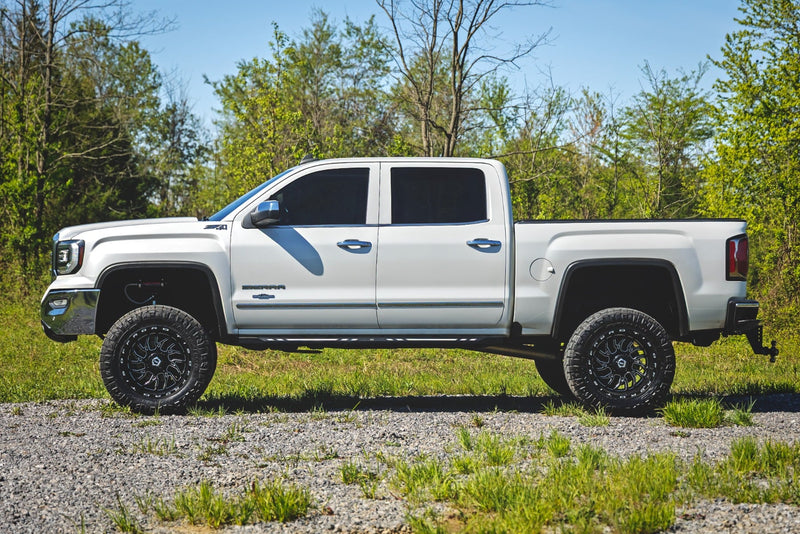 ラフカントリー AC2 ランニングボード アンバー/ホワイトLED クルーキャブ シボレー/GMC 1500 2007-2018