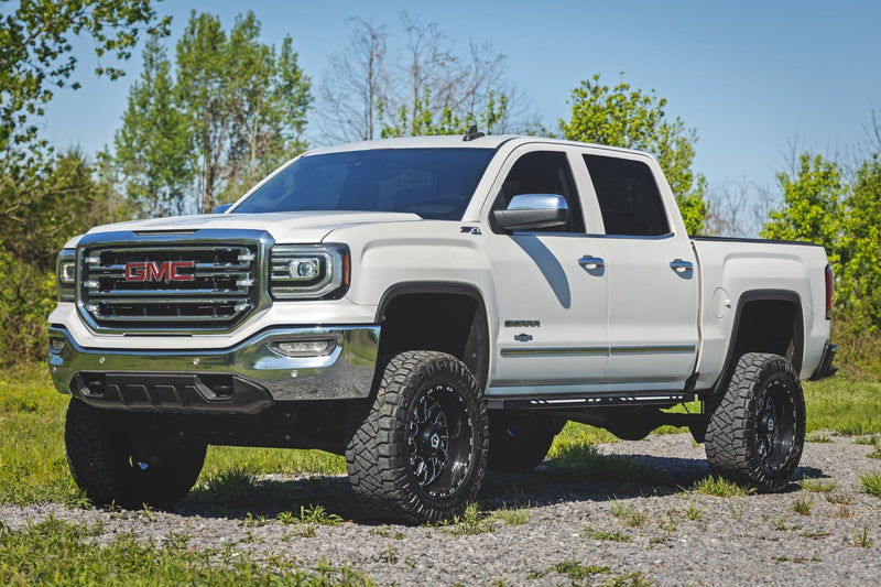 ラフカントリー AC2 ランニングボード アンバー/ホワイトLED クルーキャブ シボレー/GMC 1500 2007-2018